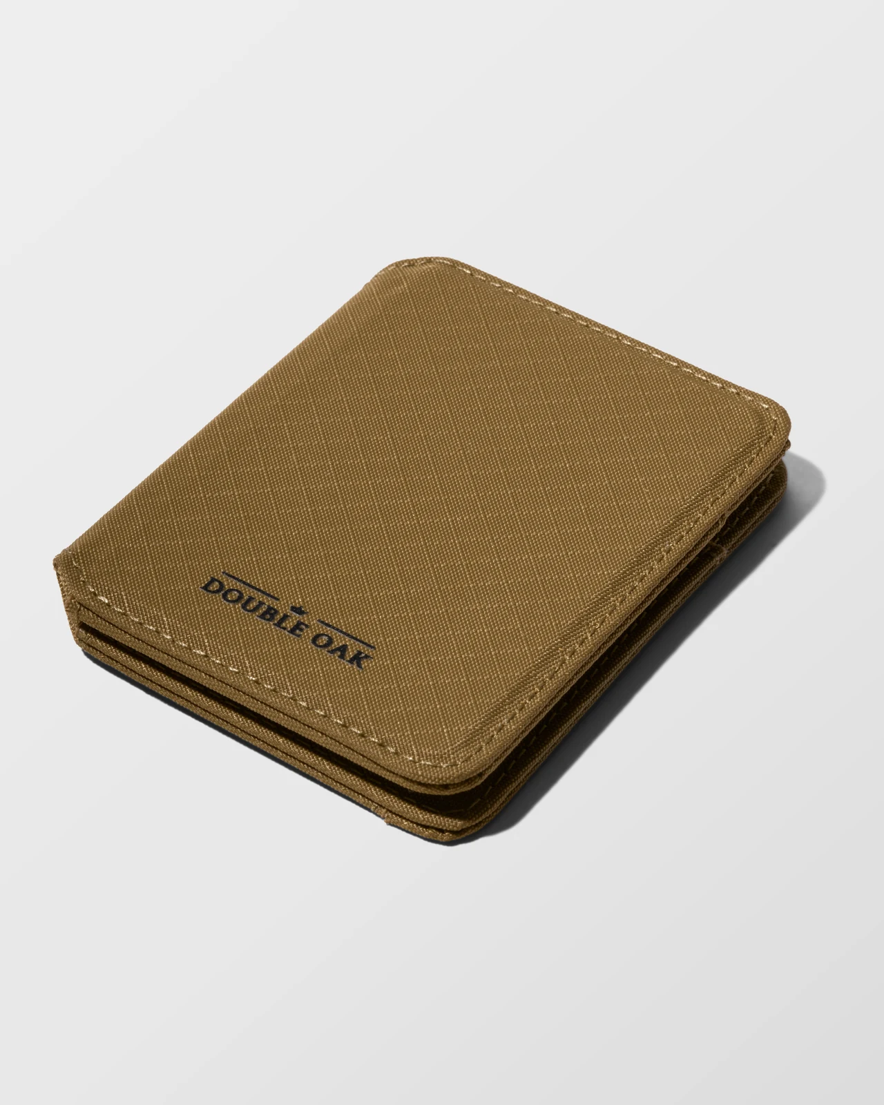 Double Oak — Ripstop Cloud wallet, Khaki, main view.