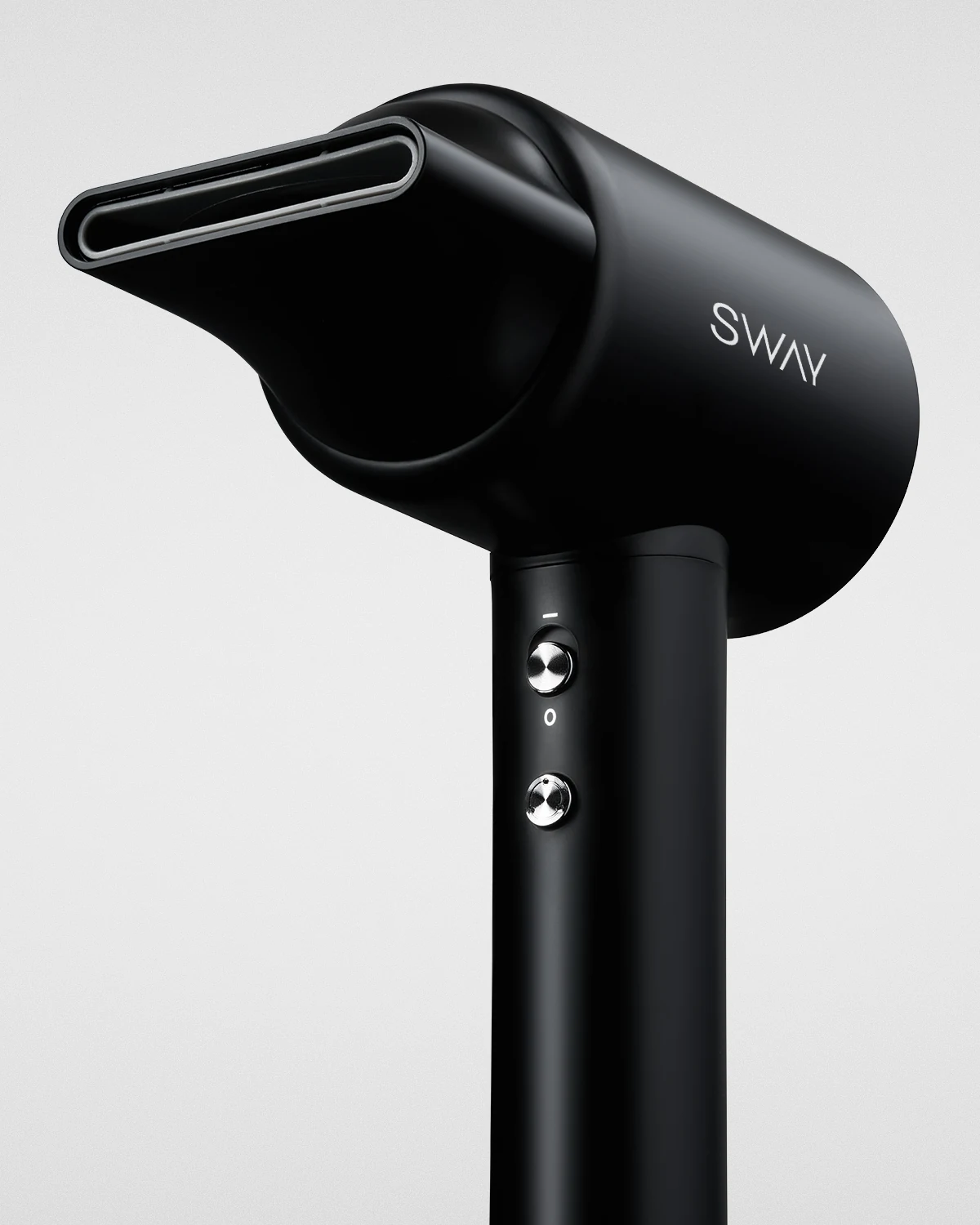 SWAY — AIRE Flow Digital Hairdryer, Black, main view.