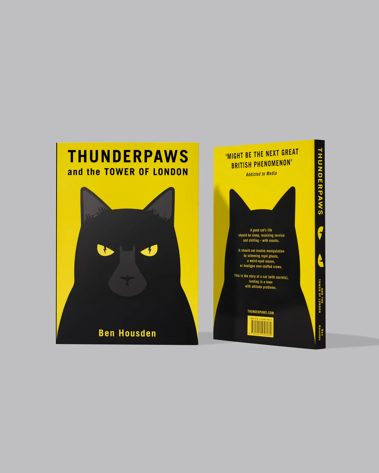 Thunderpaws — Thunderpaws and the Tower of London, Softback, alternate view.